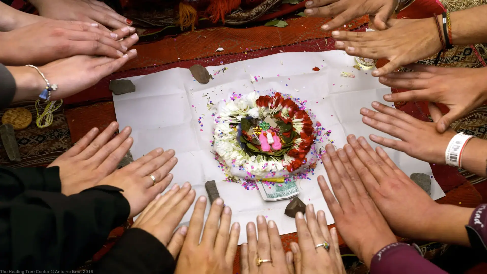 Offering to Pachamama Ceremony